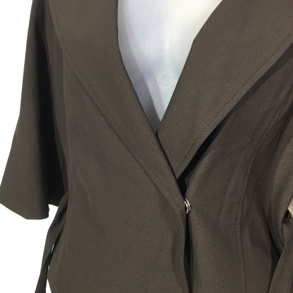 Michael Kors MK NEW brown blazer jacket coat small - Picture 8 of 15